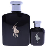 Polo Black By Ralph Lauren 2Pc 4.2 Edt Spr, 0.5 Edt Spr